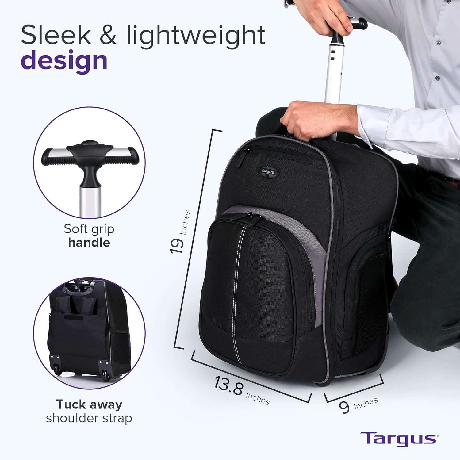 Mochila de Rodinha Targus Compact Rolling Backpack 4