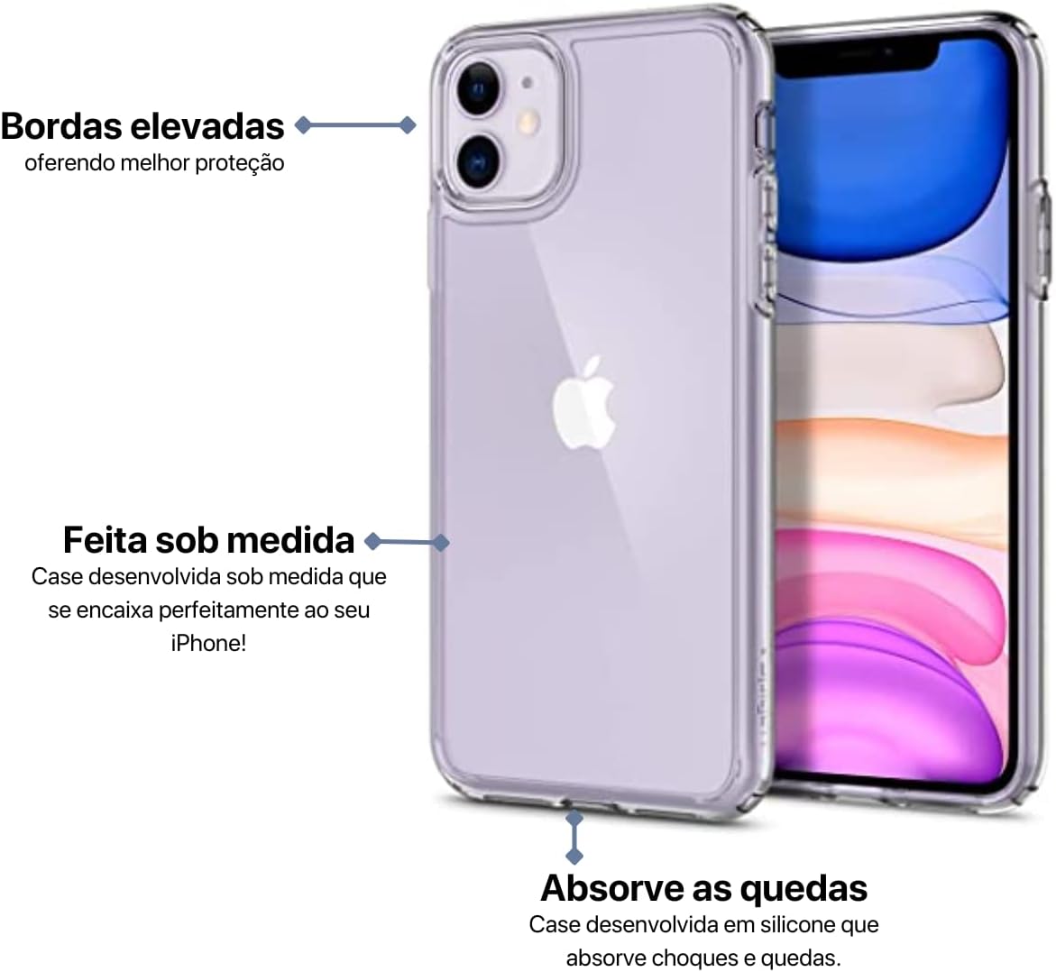 Capa Anti Schok Slim para iPhone 11 2