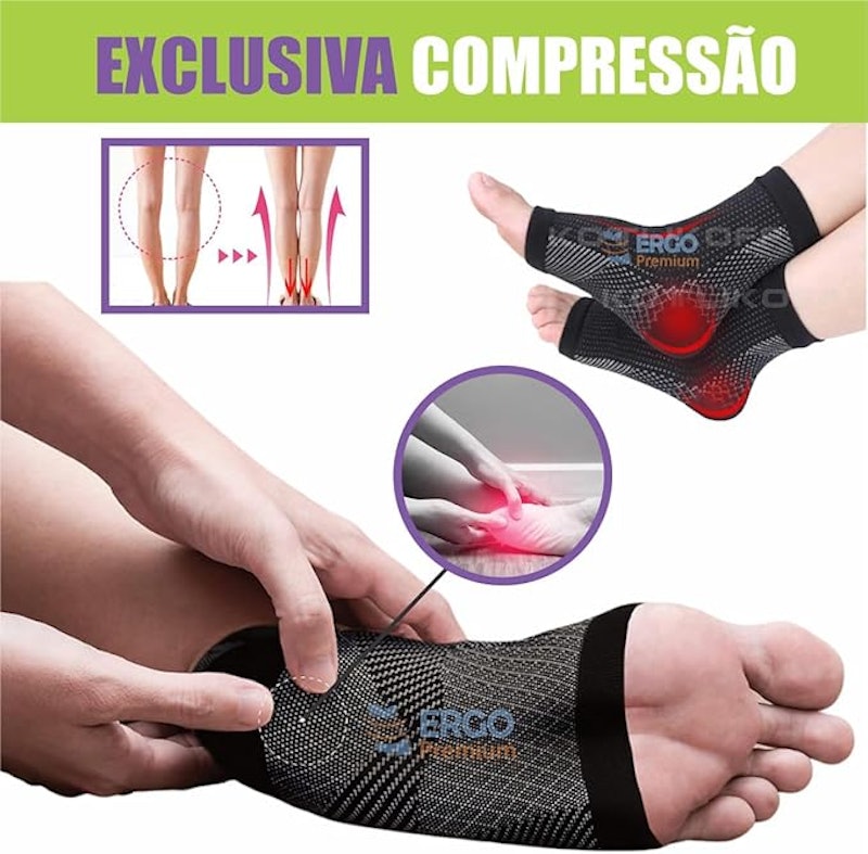 Meia Slim Press 360 4