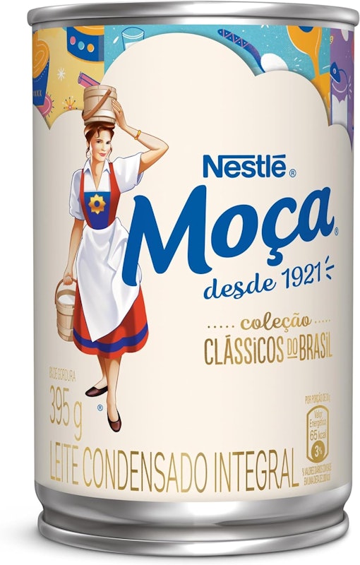Leite Condensado Moça Lata 395 g 1