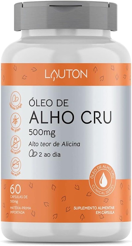 Óleo de Alho Cru 500 mg 1