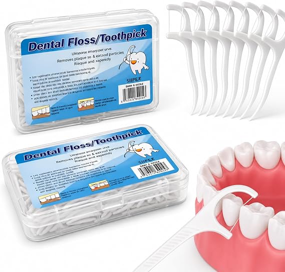 Fio Dental com Haste 100 Unidades Pazie 1
