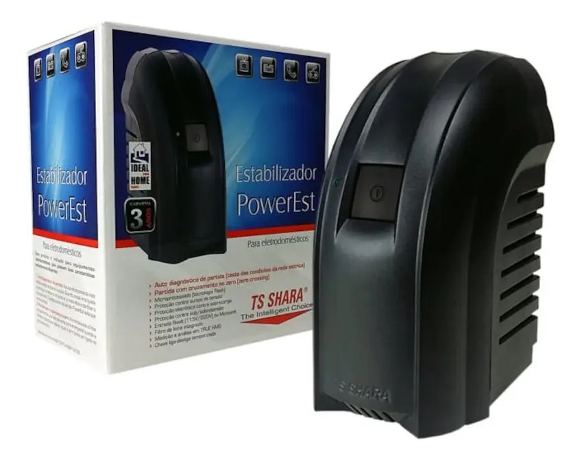 Estabilizador PowerEst 500 Bivolt 115/220 V 3