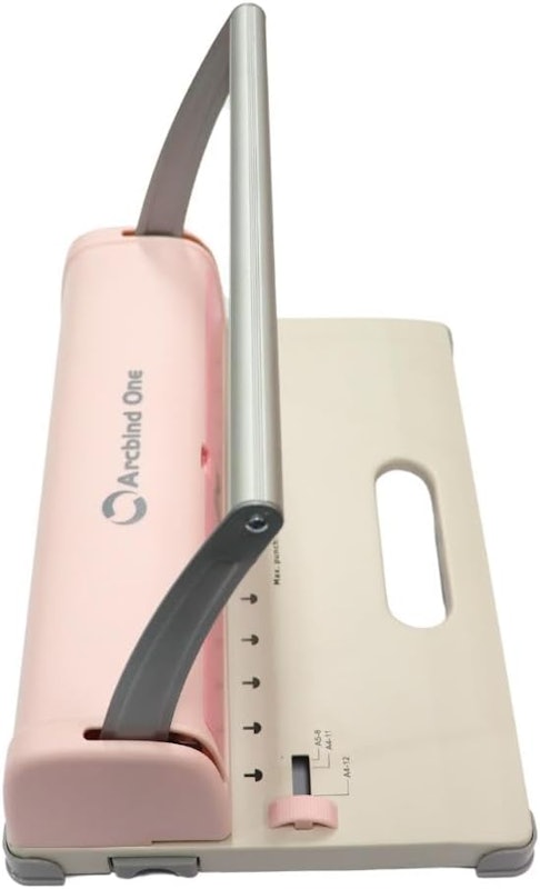 Encadernadora Furo Cogumelo para Discos Soft Rosa 4