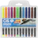 CIS Caneta Pincel Cis Brush Aquarelável com 12 Cores 1