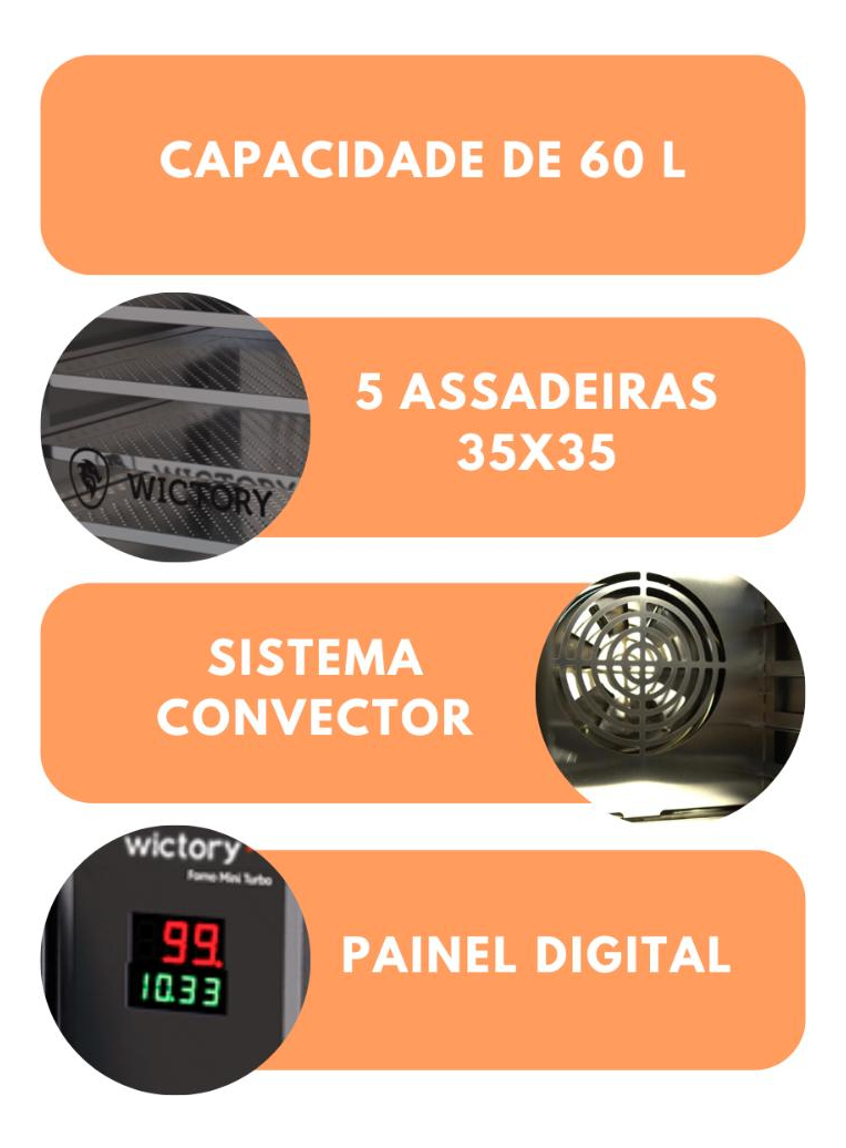 Mini Convector 5 Assadeiras 5