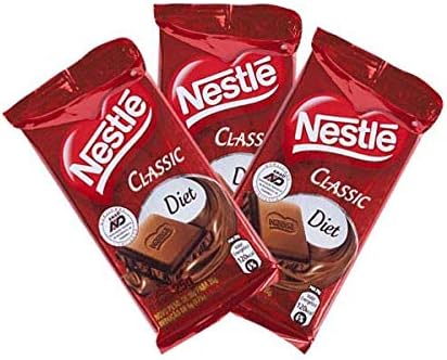 Chocolate Nestlé Classic Diet ao Leite 2