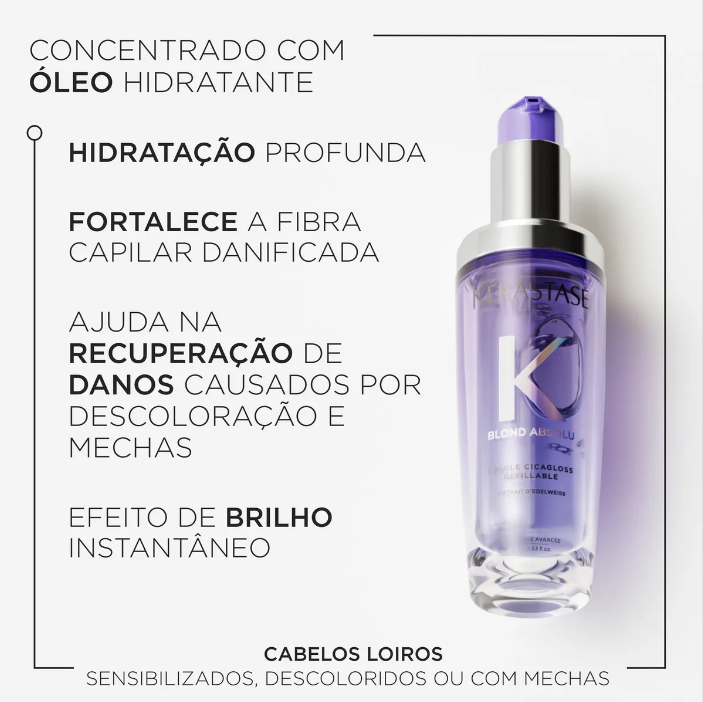 Óleo Blond Absolu L'Huile Cicagloss 2