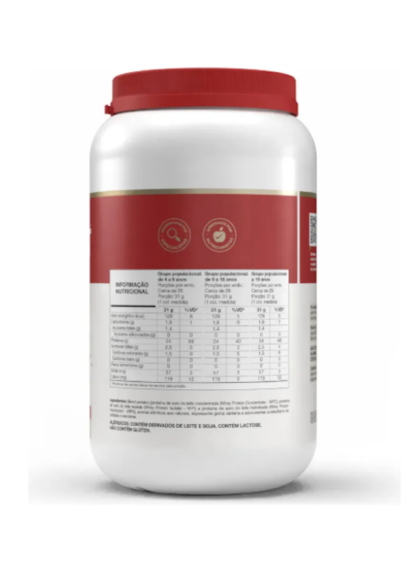 WHEY FORT 3W 900 g Baunilha 2