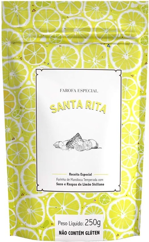 Farofa de Mandioca com Suco e Raspas de Limão Siciliano 1