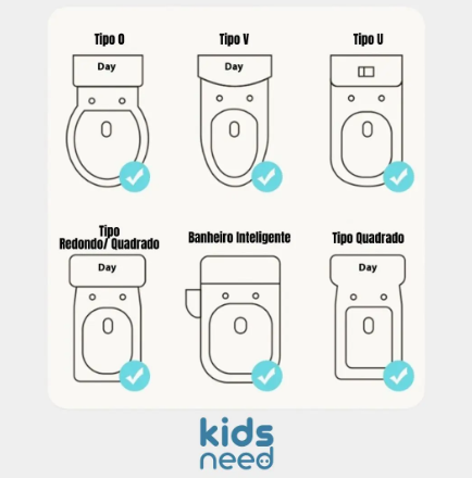 Redutor de Assento Dobrável Infantil 5