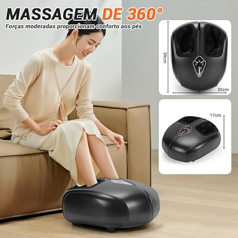 Massageador de Pés com Controle Remoto 2