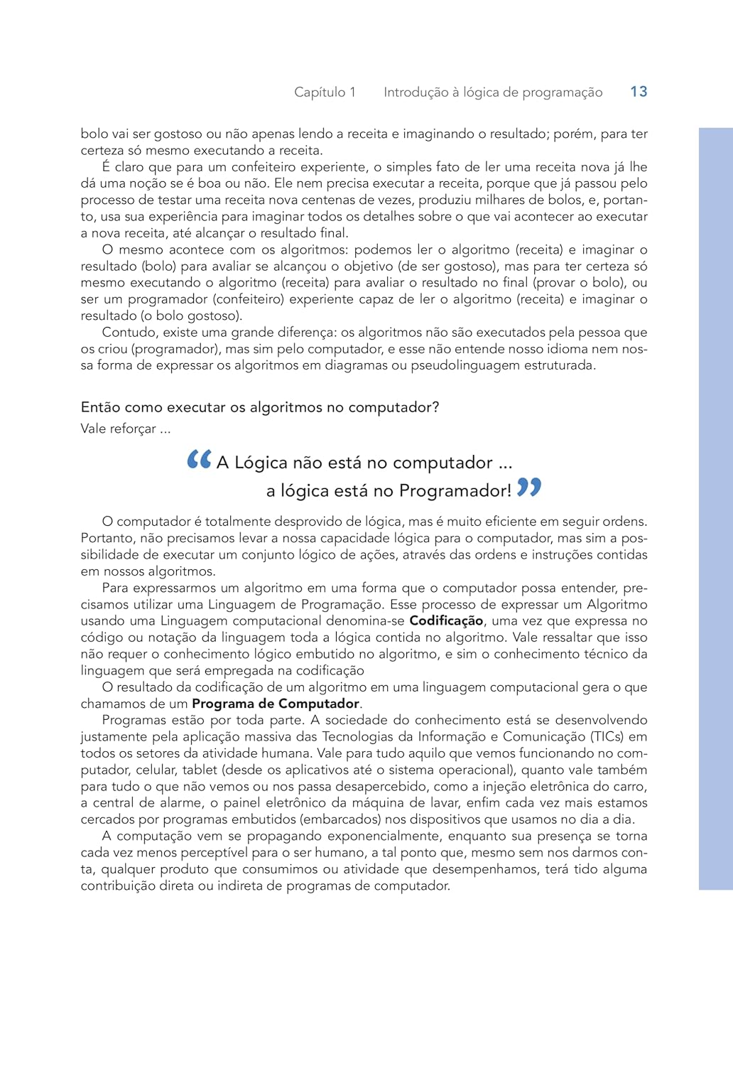 Lógica de Programação: A Construção de Algoritmos e Estruturas de Dados com Aplicações em Python 5