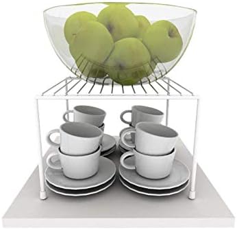 Organizador Armário Cozinha Kit 7 Peças Prateleira Elegance 5
