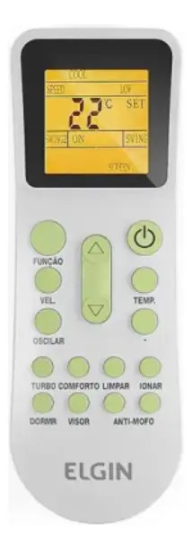 Ar-Condicionado Eco Inverter II Wi-Fi - 18.000 BTU/H Quente e Frio 220 V Elgin 5