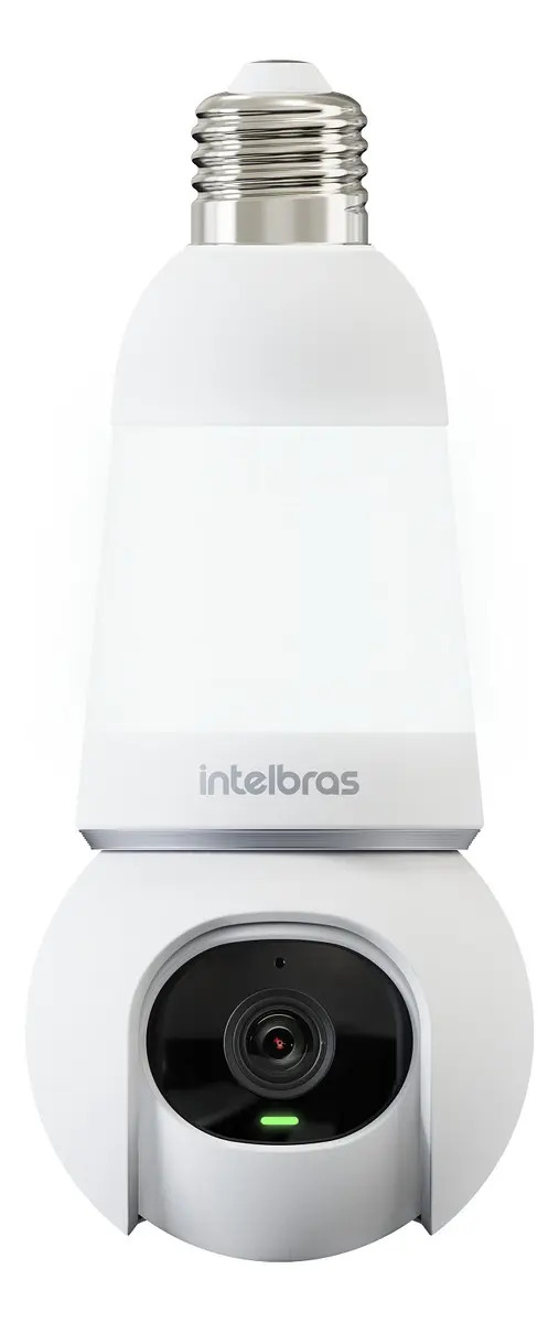 Câmera Lâmpada Interna Inteligente IM6 Full Color Intelbras 1
