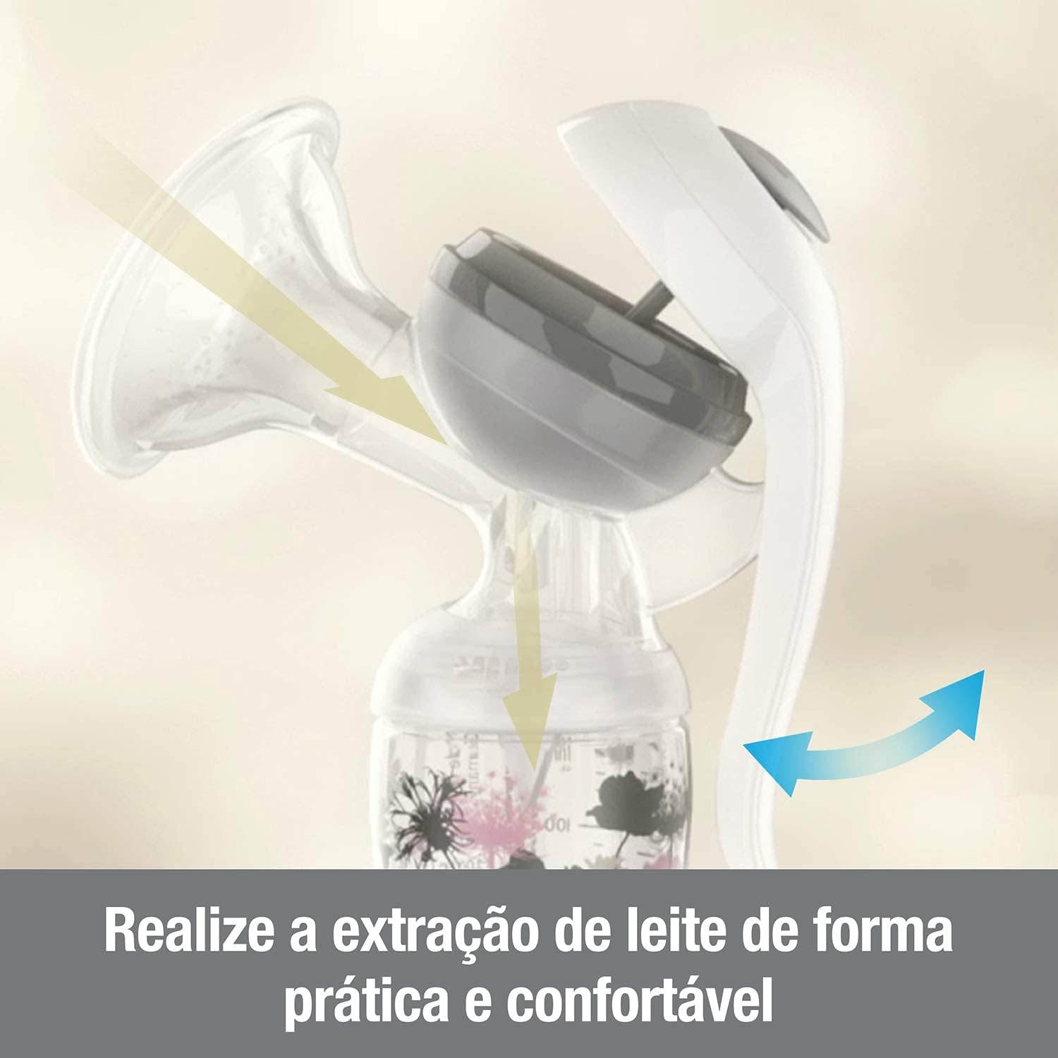 Bomba Manual Tira Leite NUK Jolie 3