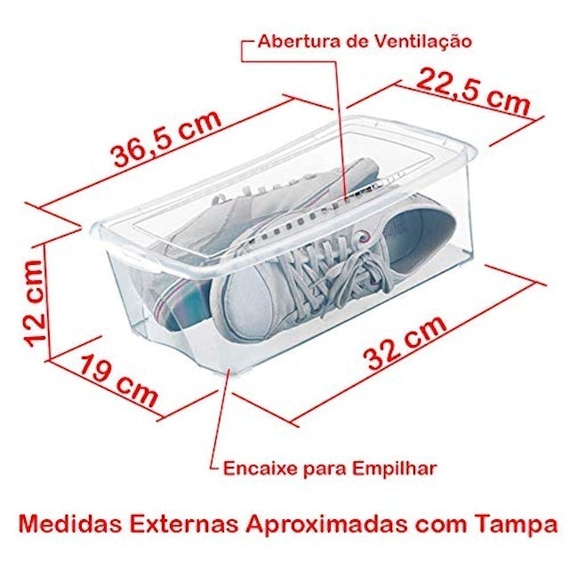 5 Caixas para Sapatos Pratic 4