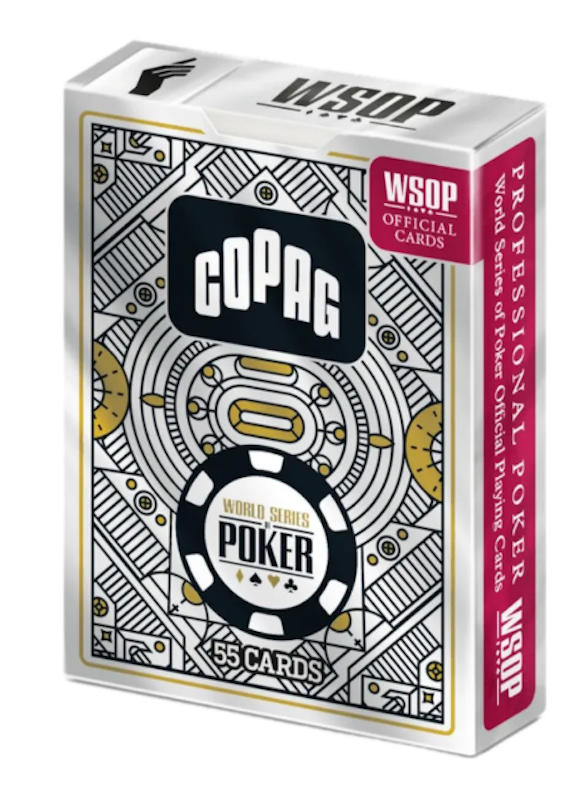 Baralho Wsop Unitário Preto 1