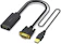 BENFEI Adaptador VGA para HDMI Conversor 1080p com Áudio de Computador/Laptop Fonte VGA para TV/Monitor 1