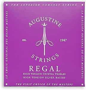 Cordas para Violão Clássico Strings Regal High Tension 1