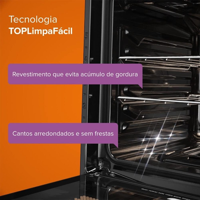 Forno de Embutir a Gás Continental 80 L 4