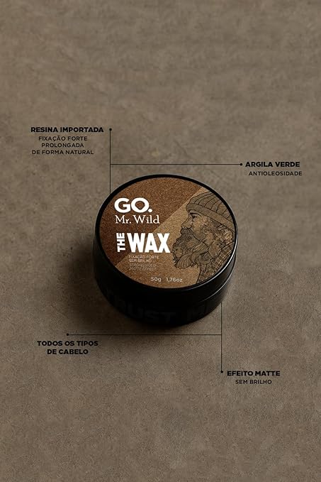 Pomada Matte Go. Mr. Wild 3