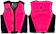 XFLOAT Colete Salva-Vidas ROSA de Neoprene Enzo 2.0 - Homologado Marinha 1