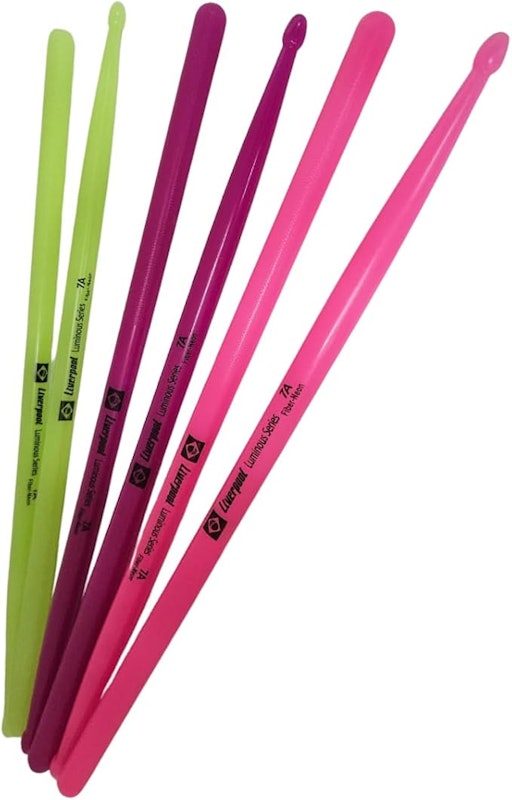 Baquetas Neon Fluorescente 7A 4