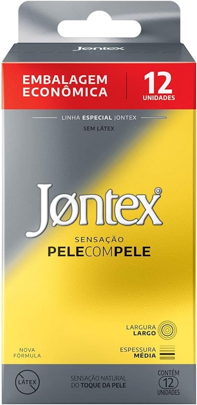Preservativo Jontex Sensação Pele com Pele 1