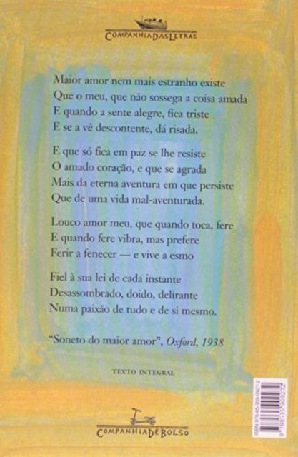 Livro de Sonetos de Vinicius de Moraes 2