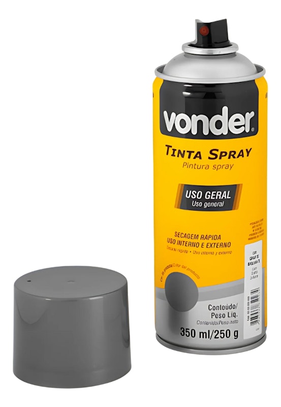 Tinta em Spray Grafite 3