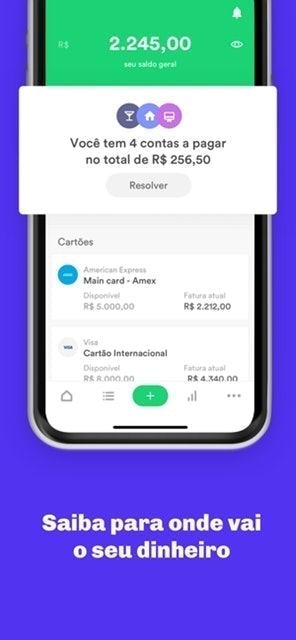 Organizze: Controle de Gastos e Despesas Mensais 2