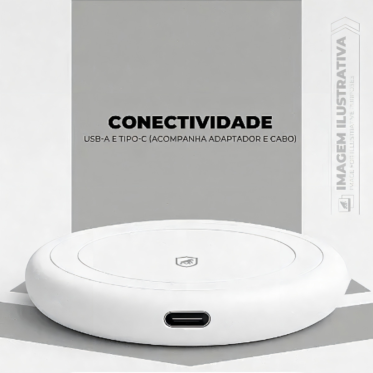 Carregador Wireless 3 em 1 Discovery Gshield 3