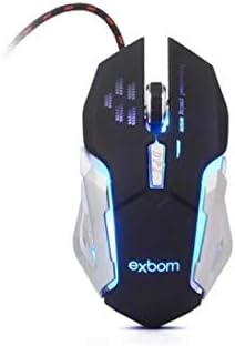 Kit Gamer Profissional Teclado e Mouse Exbom 3