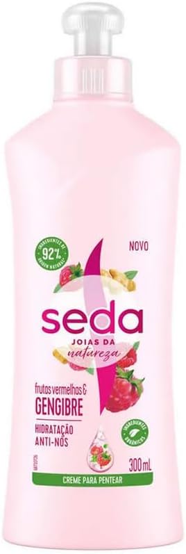 Creme para Pentear Seda Frutas Vermelhas e Gengibre 1