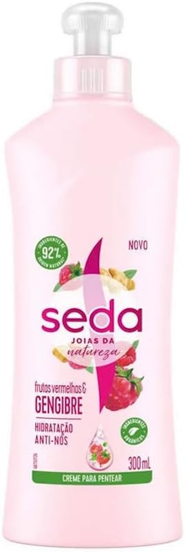 Creme para Pentear Seda Frutas Vermelhas e Gengibre 1