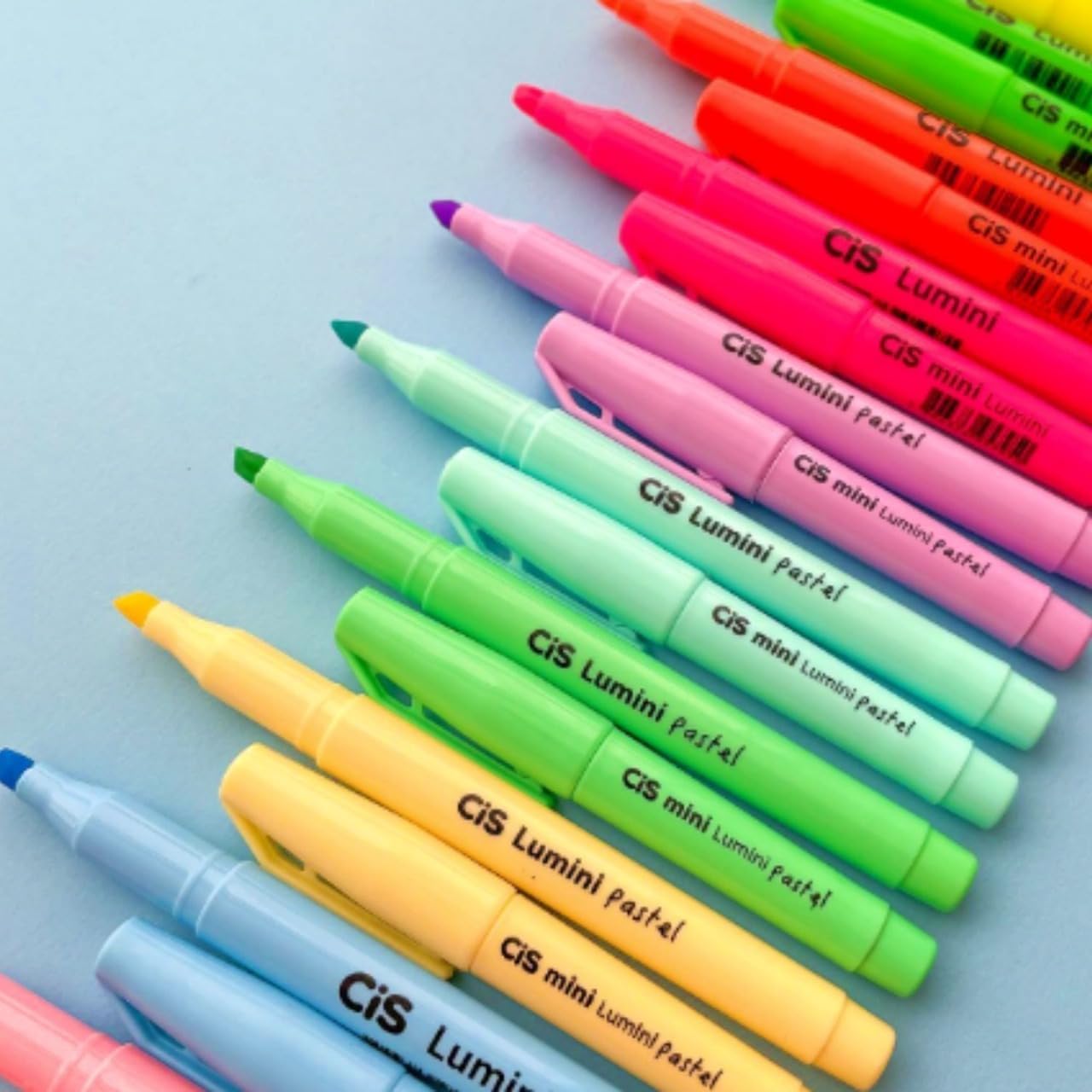 Marca-Texto CIS Lumini Neon e Pastel 3