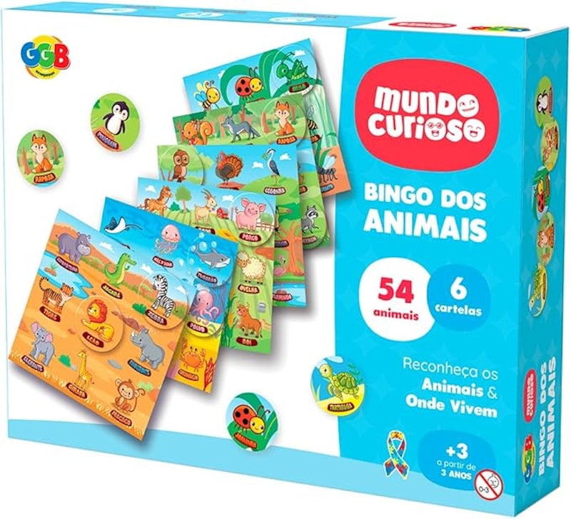 Bingo dos Animais 1