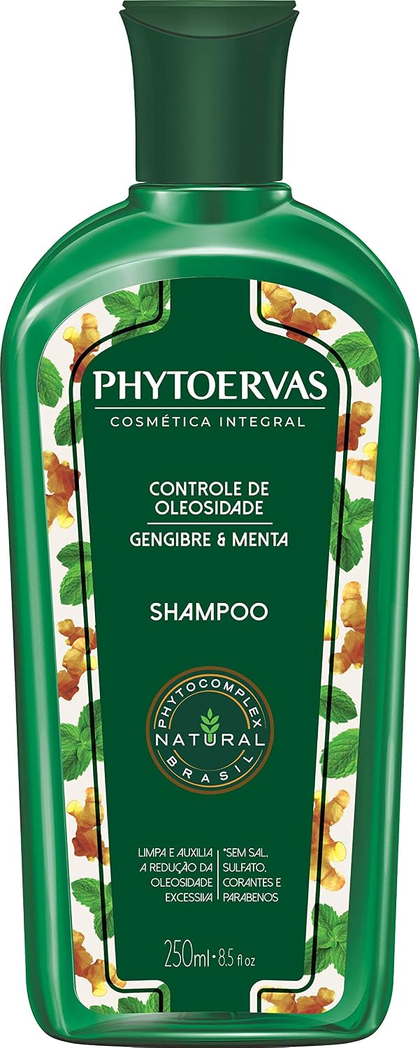 Shampoo Controle de Oleosidade Gengibre e Menta 1