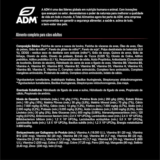Cães Porte Médio Adulto Carne (12 Kg) 5