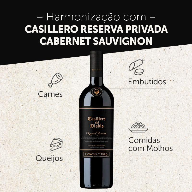 Vinho Casillero Del Diablo Reserva Privada Cabernet Sauvignon 2