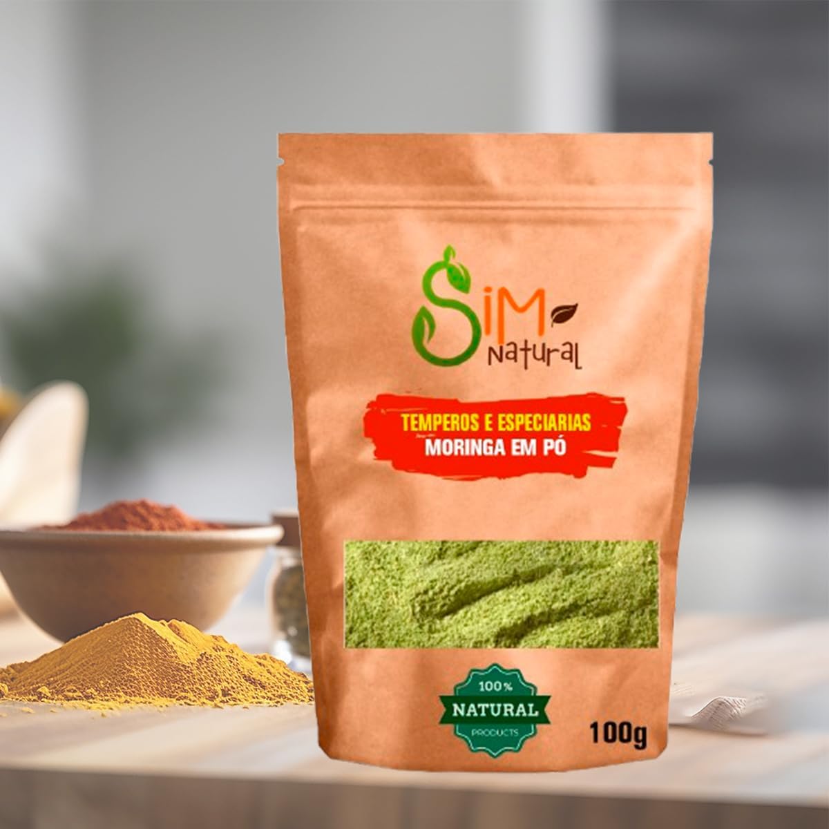 Moringa em Pó 100% Pura Premium 2