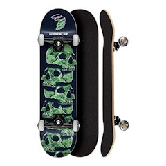 Skate Montado Profissional Cisco Skull Green 7.75" - Abec 7