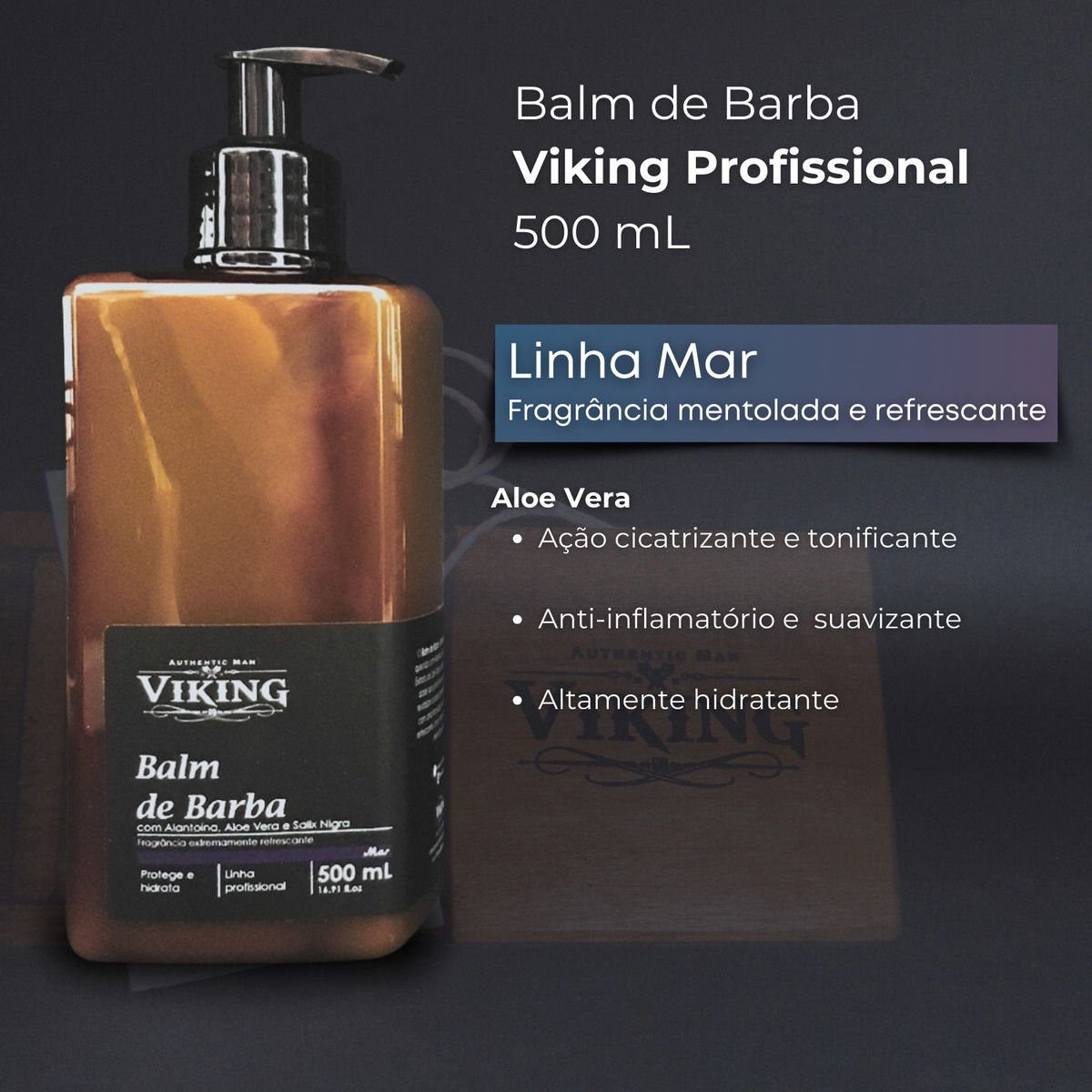 Balm de Barba Mar Viking Profissional 4