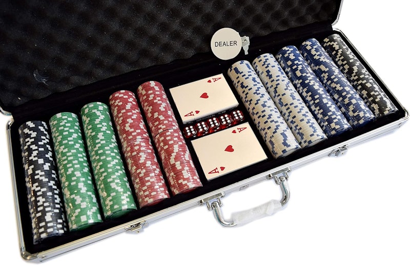 Poker Chip Set 500 Fichas 3