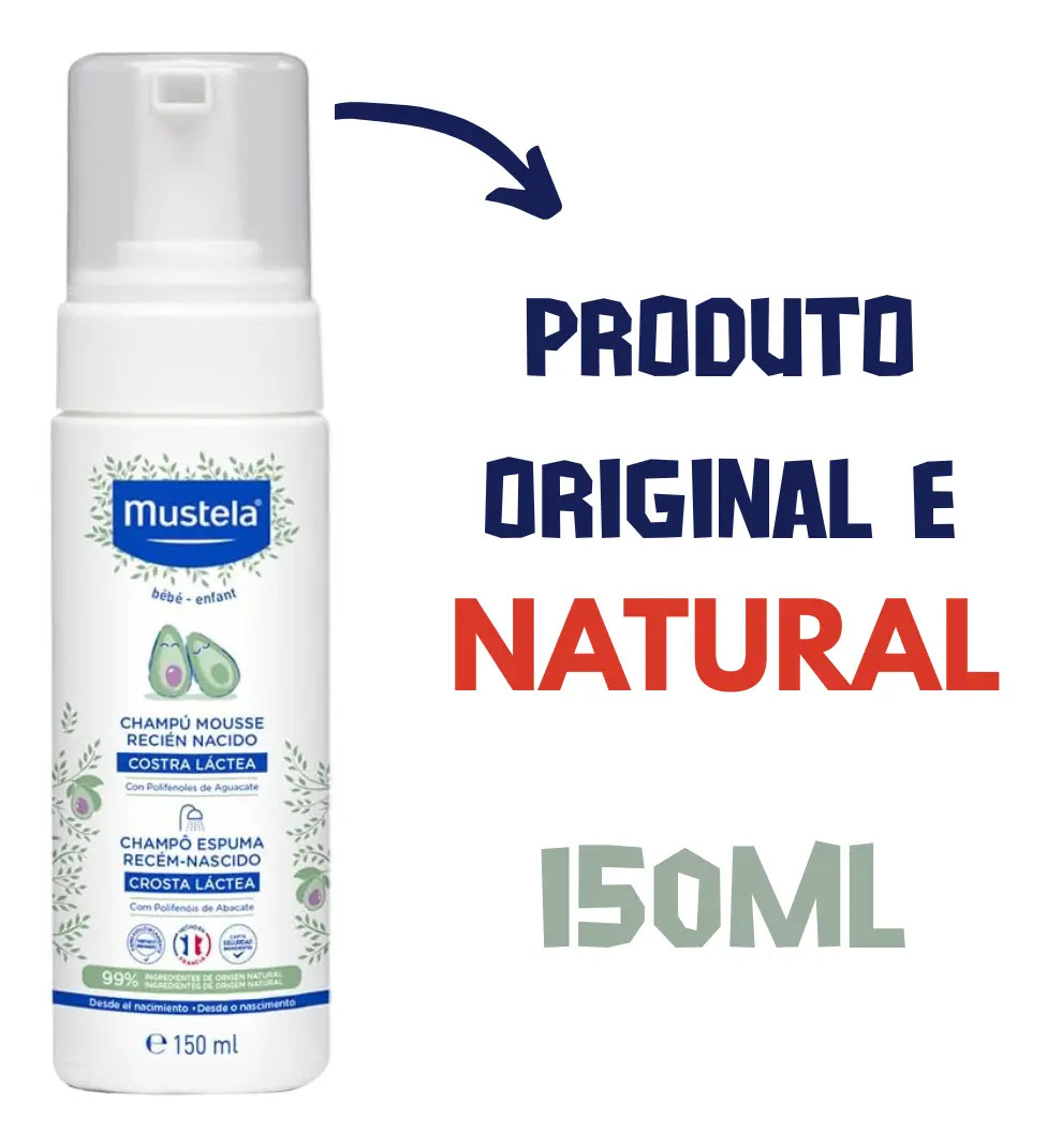 Shampoo Recém-Nascido Mustela 4