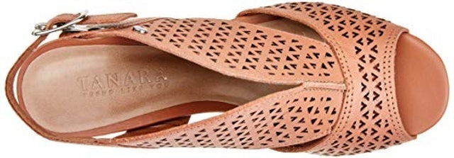 Sandália Salto Grosso Laser Cut 4