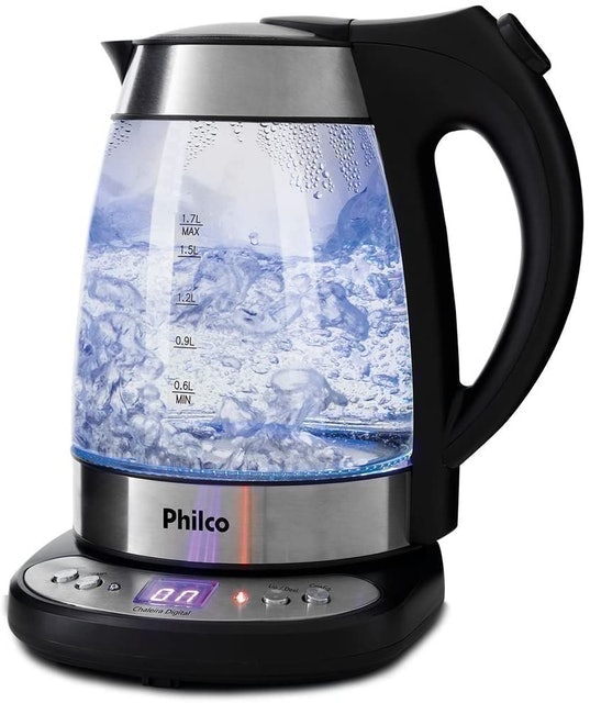 Chaleira Elétrica Philco 1,7 L Digital Glass 2