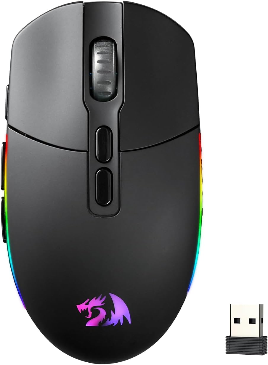 Mouse sem Fio Redragon Invader Pro 1